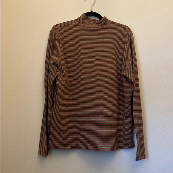 Woolrich Women’s Multicolor Striped Turtleneck Size XL Cotton Spandex - Picture 3 of 5